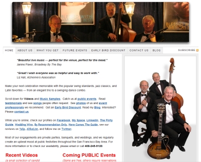 Magnolia Jazz's improved site Magnolia Jazz's improved site